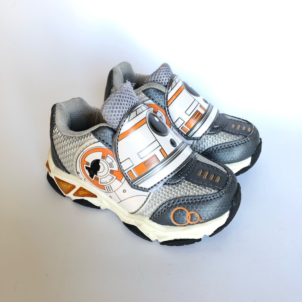 Star Wars BB8 Toddlers Velcro Sneakers